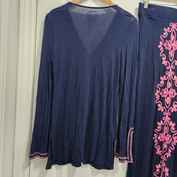 INC International Concept 2 piece Tunic Maxi Skirt set S/M - Picture 6 of 16